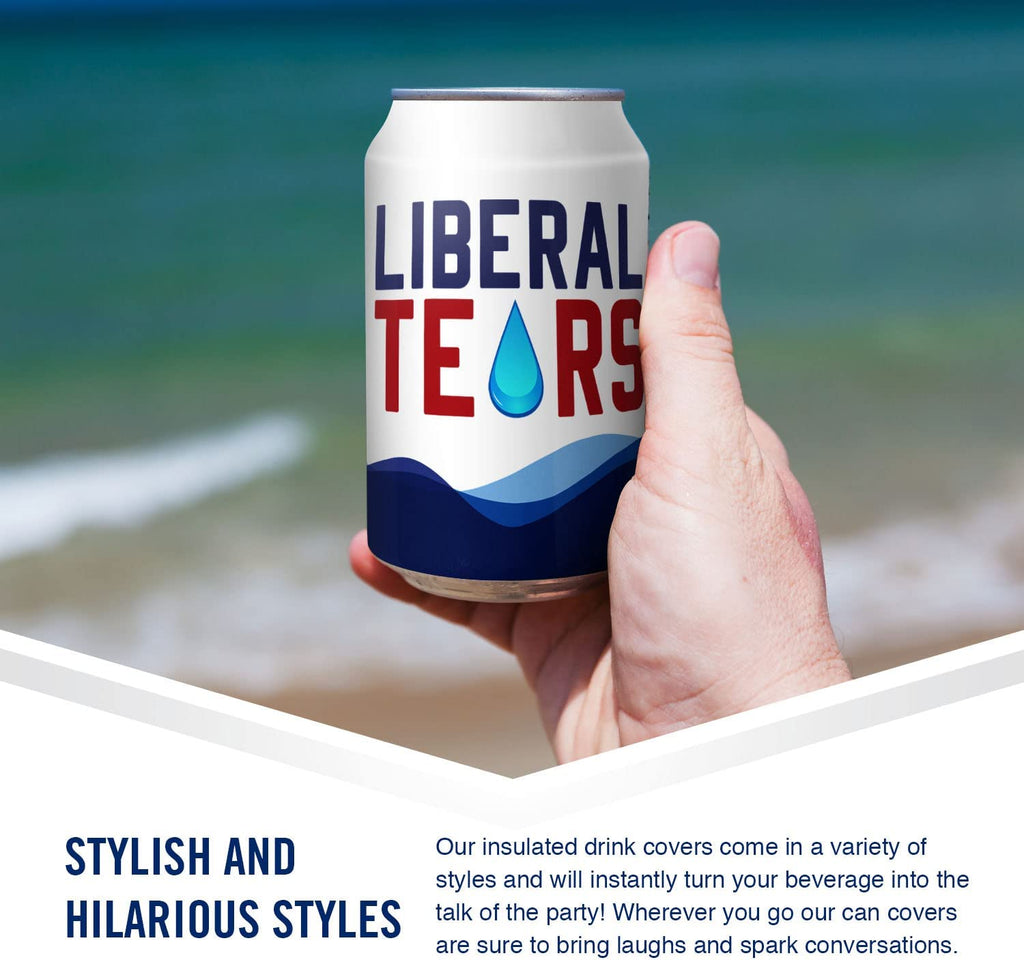 Liberal Tears Beersy Hide-a-Beer Can Cooler