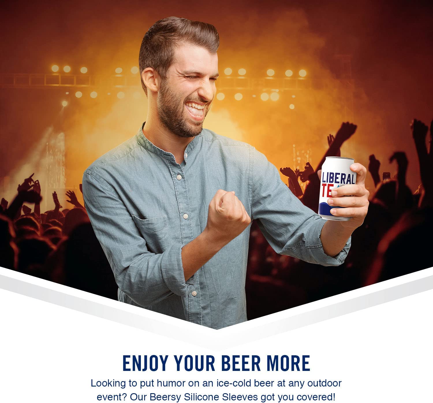 Liberal Tears Beersy Hide-a-Beer Can Cooler